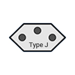 outlet J Type