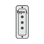 outlet L Type